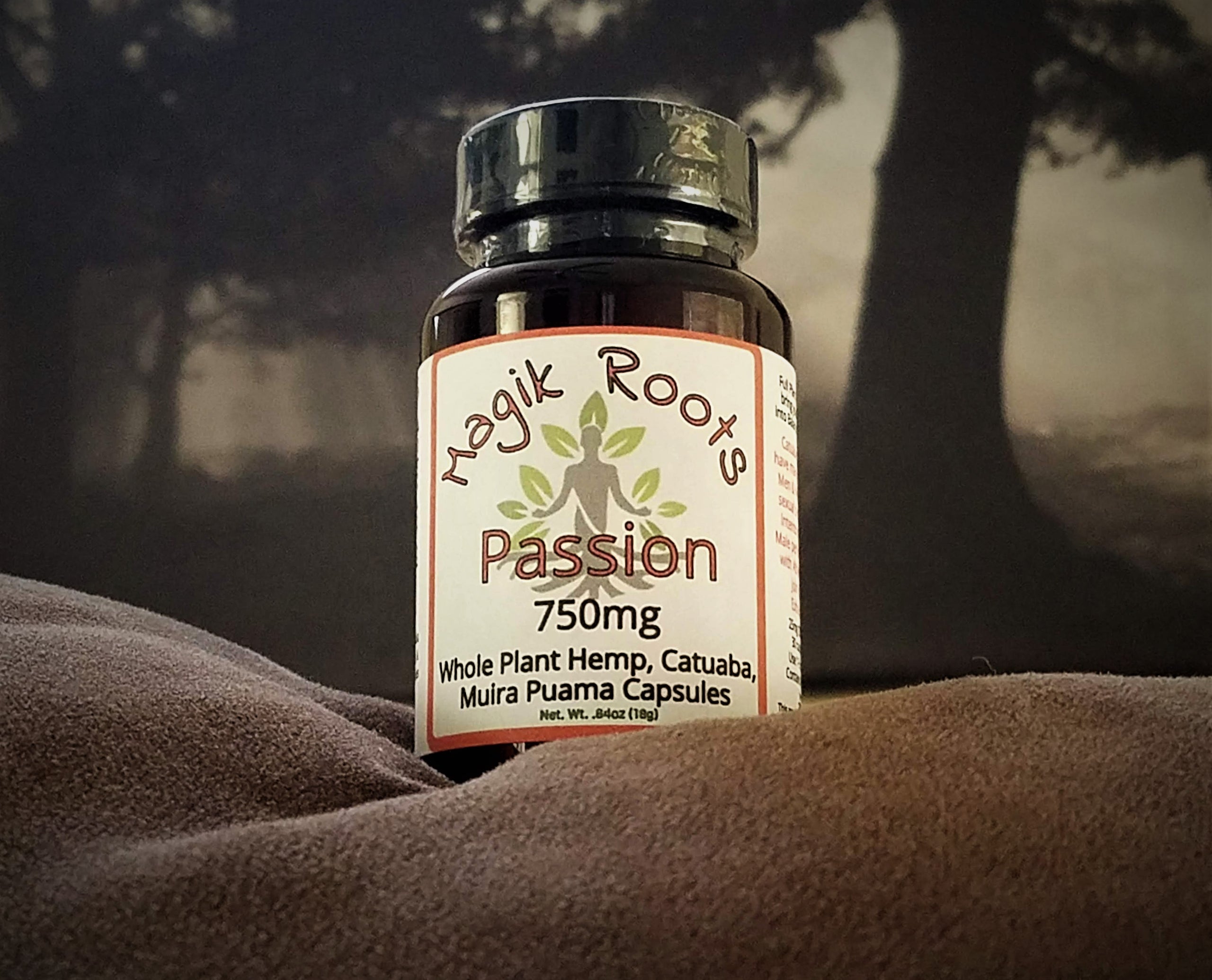 Passion - Traditional Hemp CBD Blended Vegan Capsules
