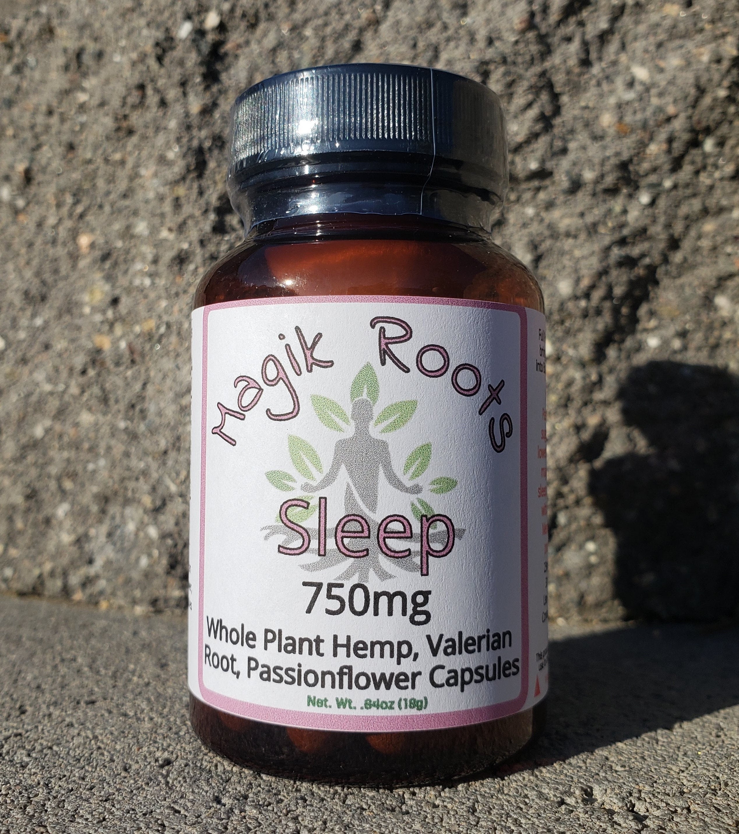 Sleep - Traditional Hemp CBD Blended Vegan Capsules
